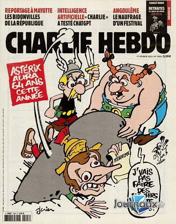 Charlie Hebdo du 1 février 2023