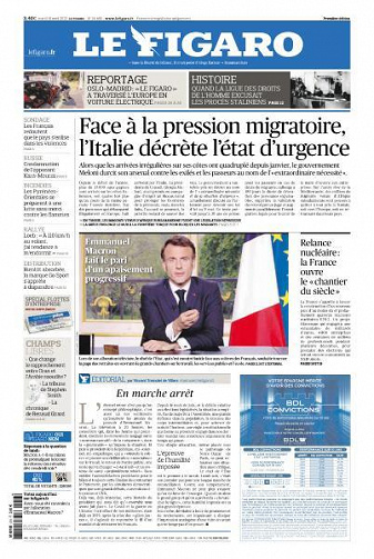 Le Figaro du 18 Avril 2023