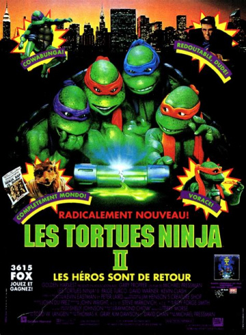 Les Tortues ninja 2 FRENCH DVDRIP x264 1991
