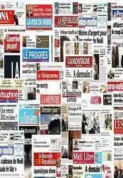 Pack de journaux français - 12 janvier 2024
