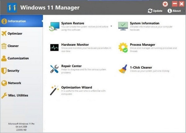 Yamicsoft Windows 11 Manager 1.4.2 Win x64 Multi Portable MULTI
